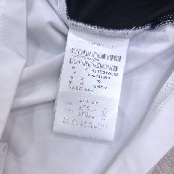 Master Bunny Shirt Mens 5 Golf Polo White Solid Short Sleeve Edition Top - Picture 6 of 7